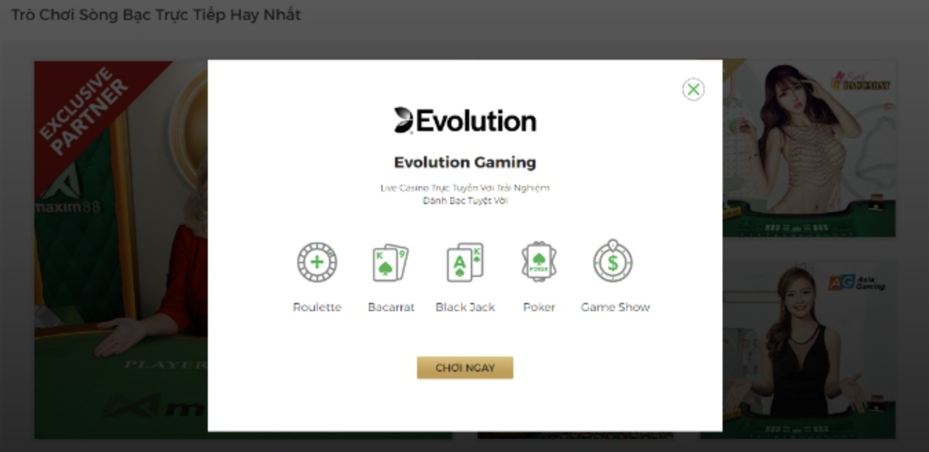 Evolution Gaming đã nỗ lực rất nhiều trong quá trình phát triển